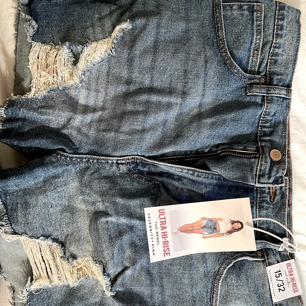 Walmart Ultra Hi-Rise Denim Shorts